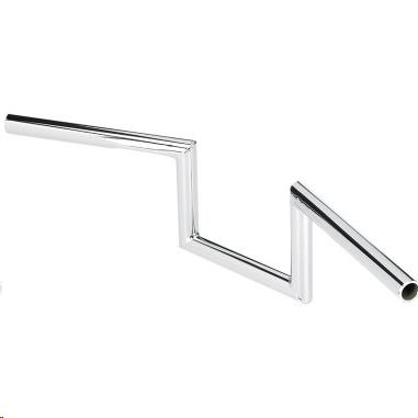 1in. Zed Slotted Handlebar - Chrome