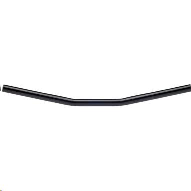 1in. Zero Drag Slotted Handlebar - Black Electroplated