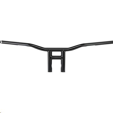 1in. Throttle-By-Wire Tyson XL 8in. Handlebar - Black Electroplated