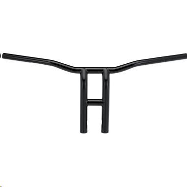 1in. Tyson XL Pullback 12in. Handlebar - Black Electroplated