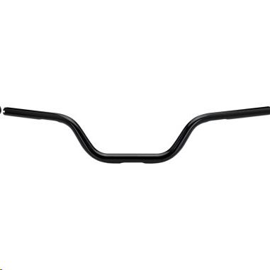 1in. Throttle-By-Wire Tracker O/S High Handlebar - Black Electroplated