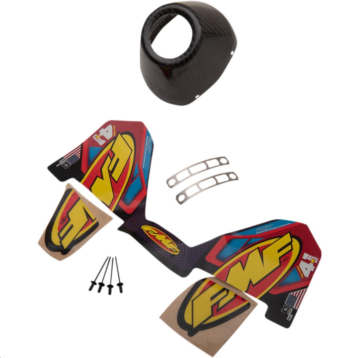 End Cap Kit for Factory 4.1 Dual CRF - Carbon - Left