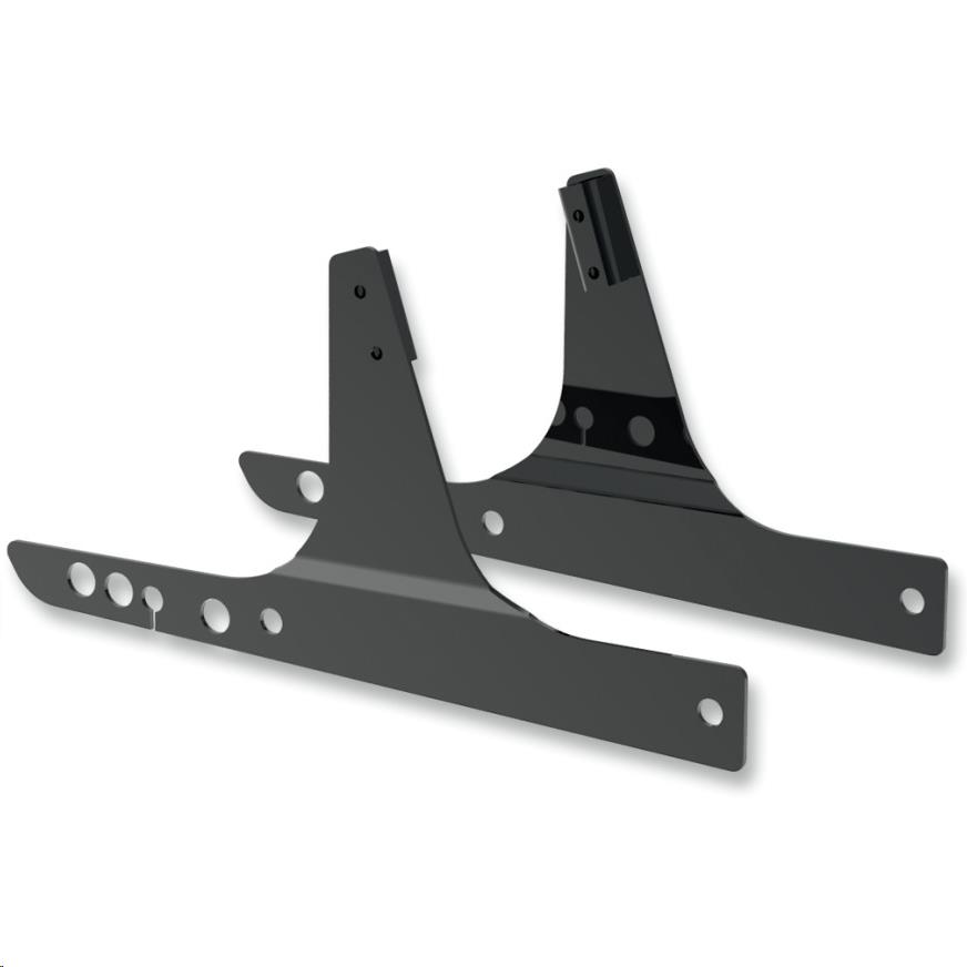 Round Side Plates - Gloss Black