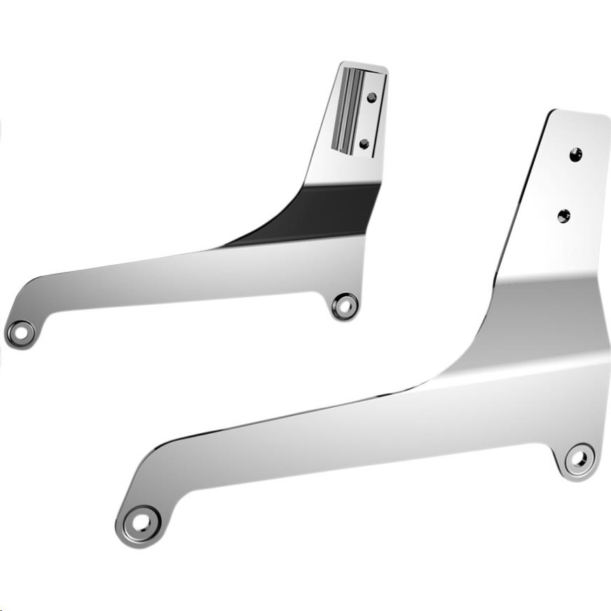 Round Side Plates - Chrome