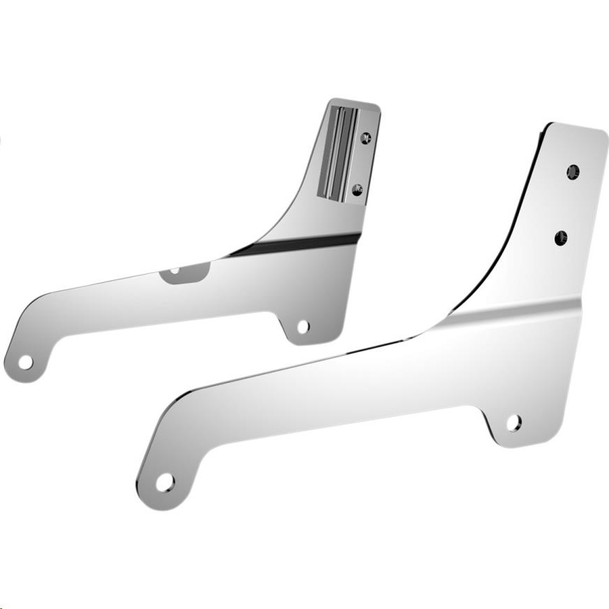 Round Side Plates - Chrome