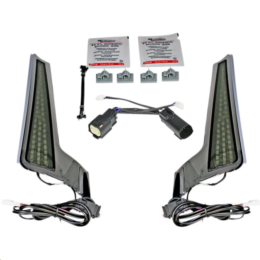 Fascia LED Panel - Chrome With Smoked Lens