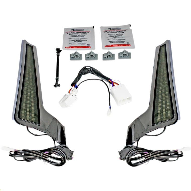 Fascia LED Panel - Chrome With Smoked Lens