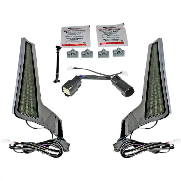 Fascia LED Panel - Chrome With Smoked Lens