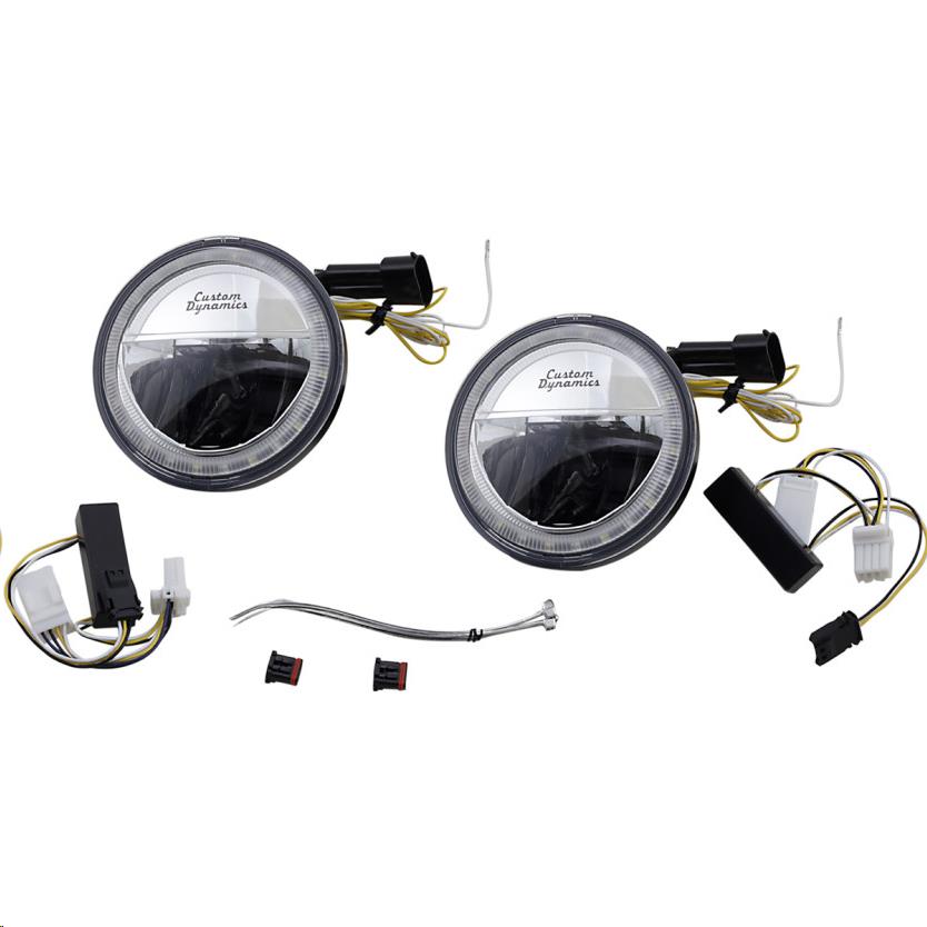 4.5in. TruBeam LED Passing Lamps - Chrome