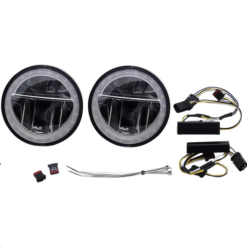 4.5in. TruBeam LED Passing Lamps - Chrome