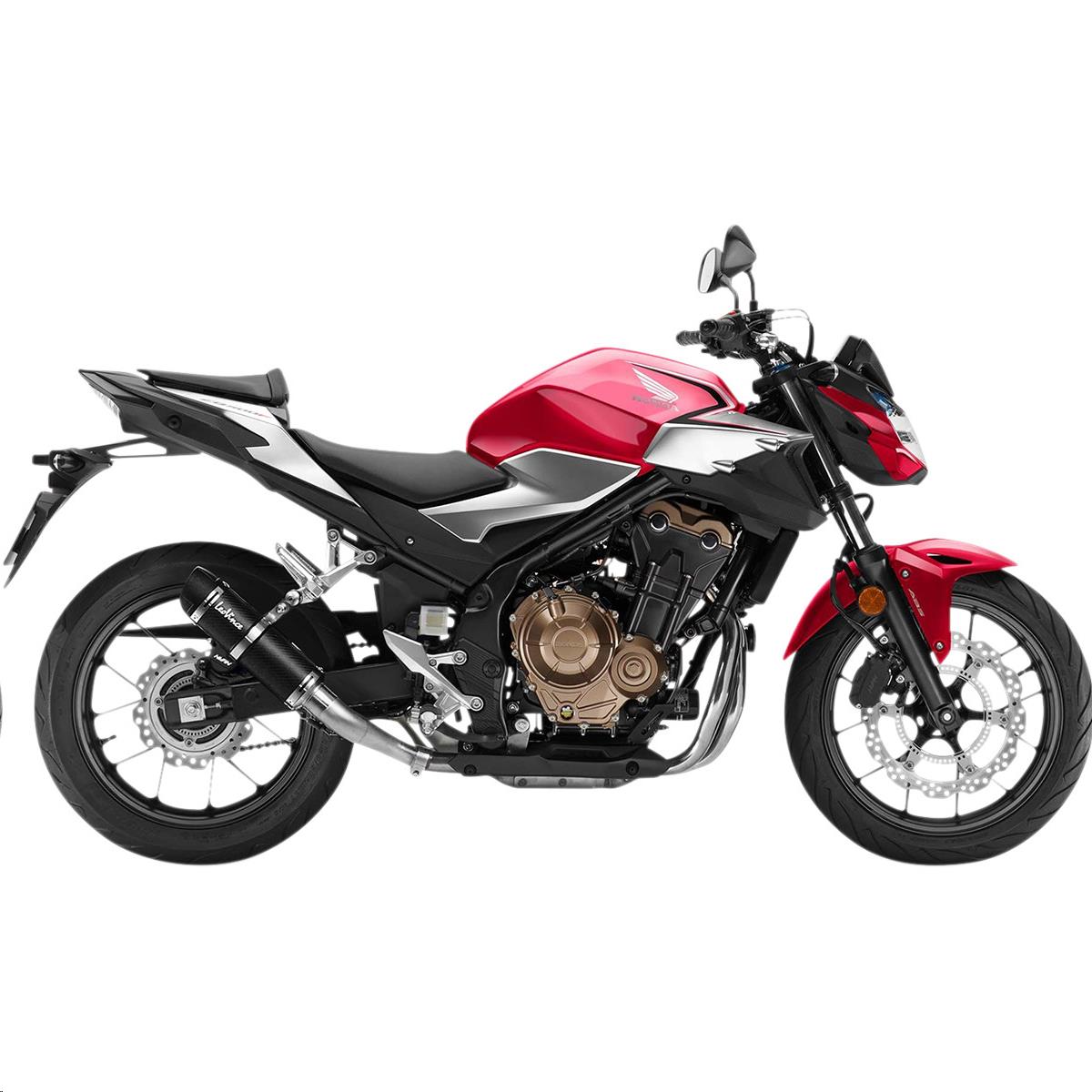 GP Corsa Slip-On - Carbon Fiber Muffler - Technopolymer End Cap