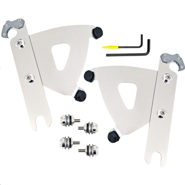 Trigger Lock Mount Kit for Road Warrior Fairing - Polished