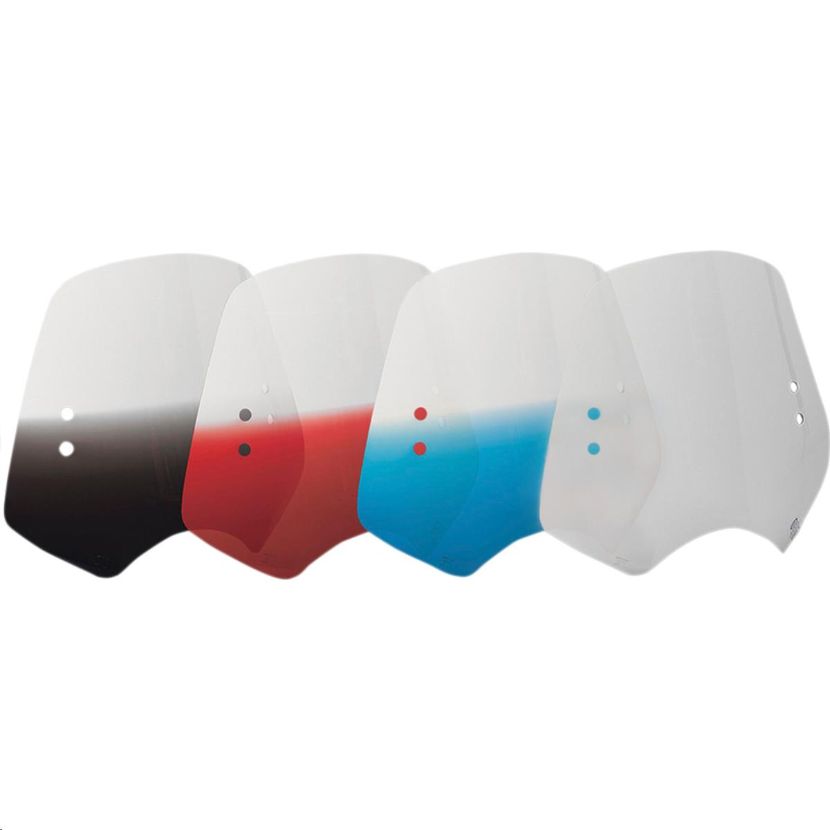 The Shooter Bar Mount Windshield - Dark Black Smoke