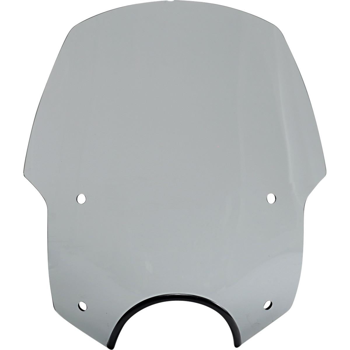 Alley Cat Sportshield Windshield (9in. Cutout) - Black Smoke