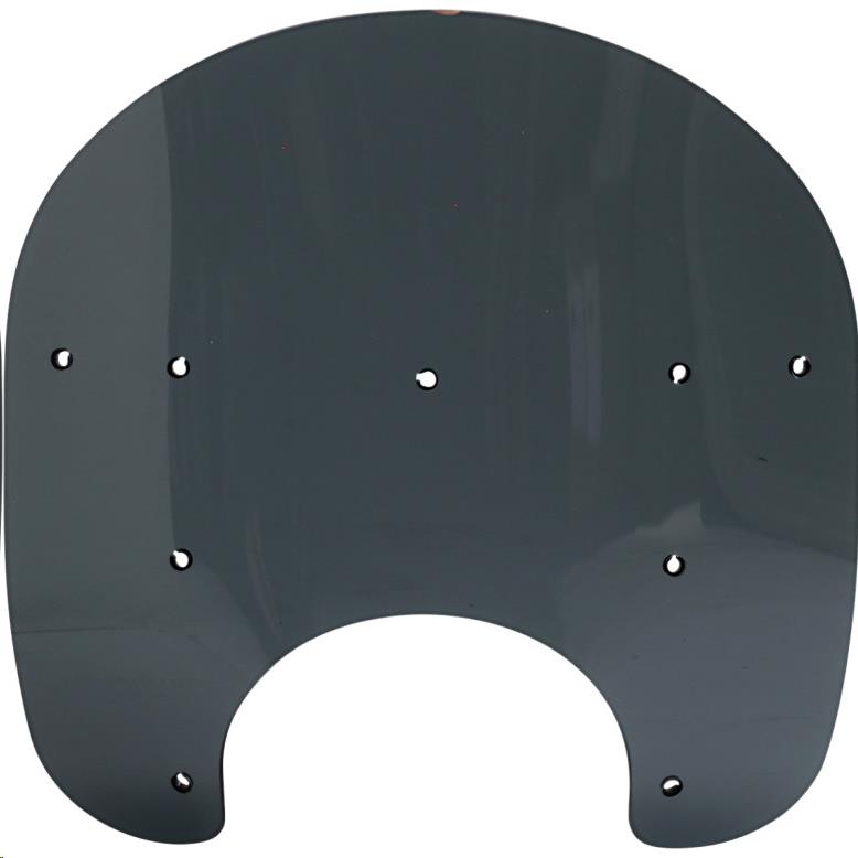 Replacement Plastic for OEM Windshields - 15in. - Dark Black Smoke