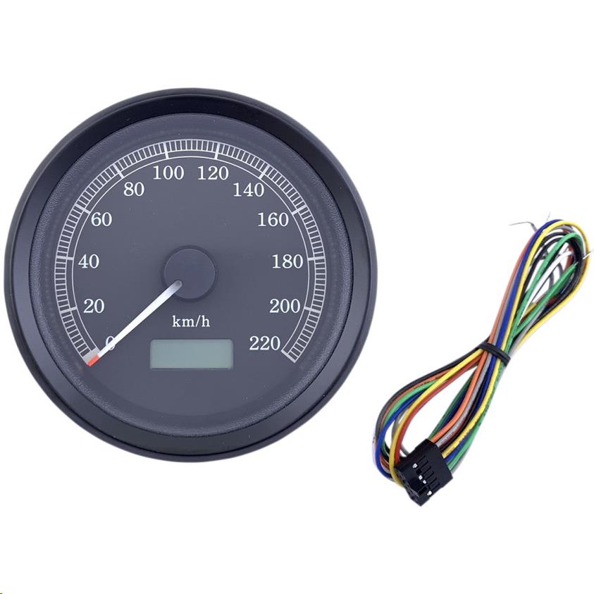 Programmable 3-3/8in. Electronic Speedometer - 220kmh