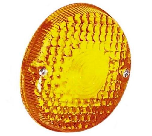 DOT Approved Turn Signal Replacement Lens - Amber