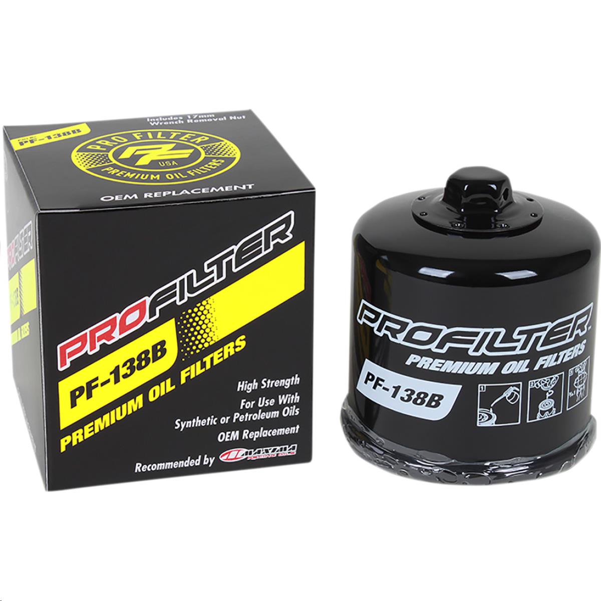 Premium Oil Filter - Black