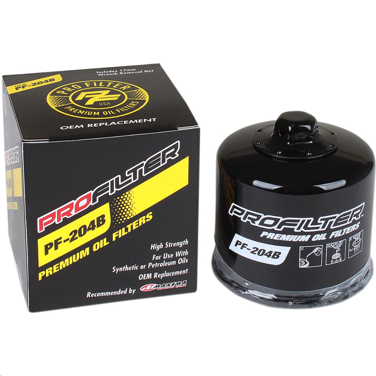 Premium Oil Filter - Black