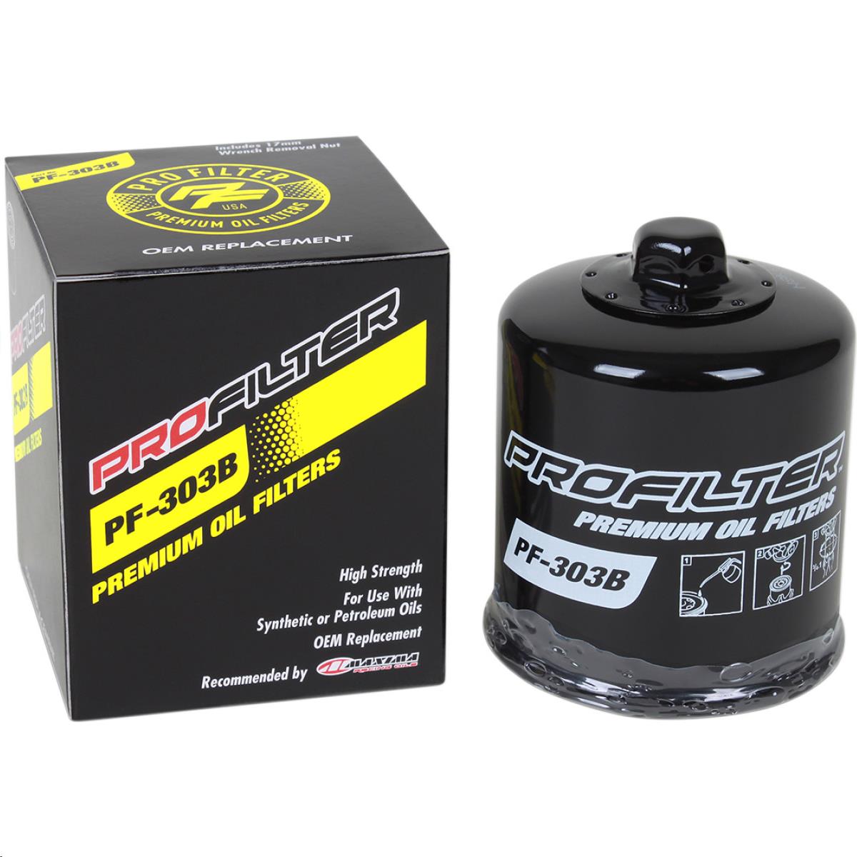 Premium Oil Filter - Black