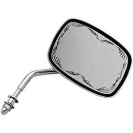 Universal Screw-In Mount Mirror - Scroll Design - Either