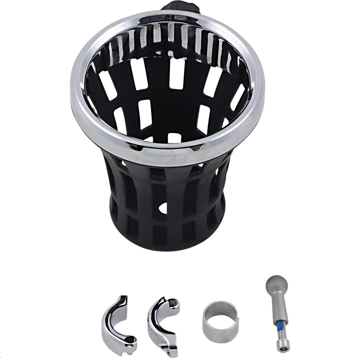 Big Ass Drink Holder with Aluminium clamp for 7/8in. and 1in. Round Bars