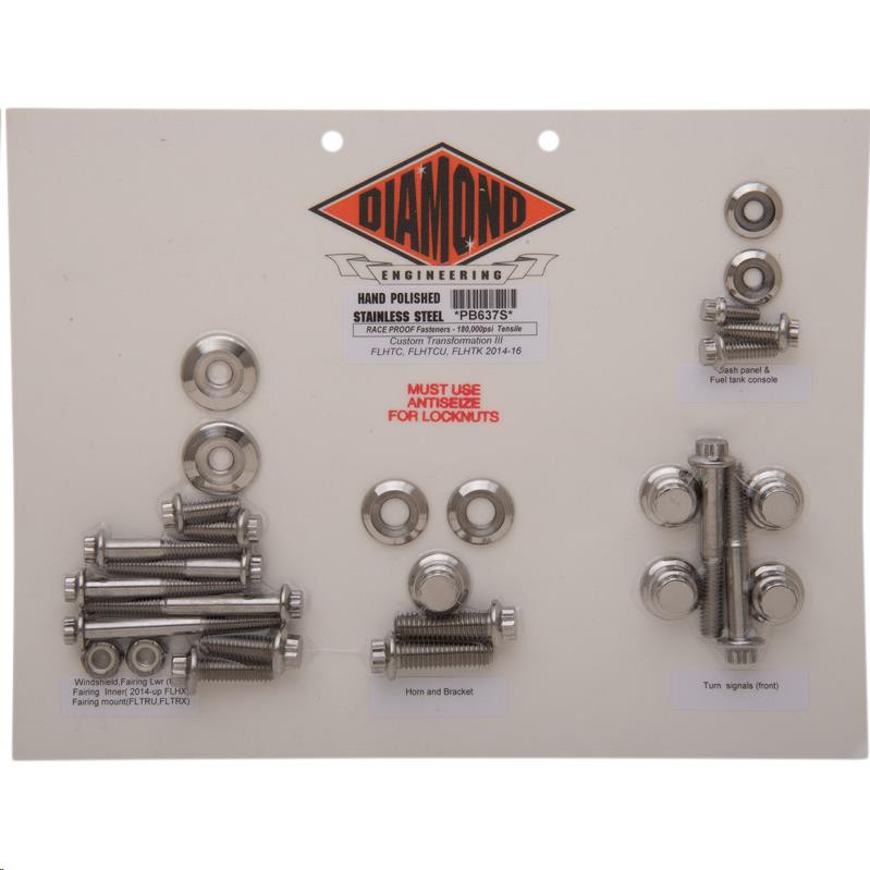 12-Point Custom Transformation III Kit - Polished Stainless Steel
