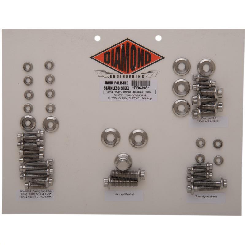 12-Point Custom Transformation III Kit - Polished Stainless Steel