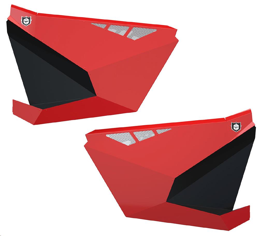 2-Seat Doors for RZR Pro R /XP - Indy Red