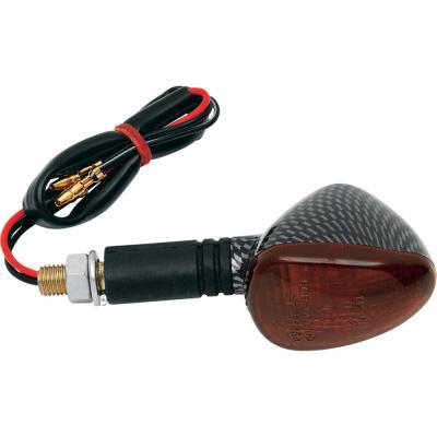 Compact Flexible Marker Lights - Black/Smoke Single Filament