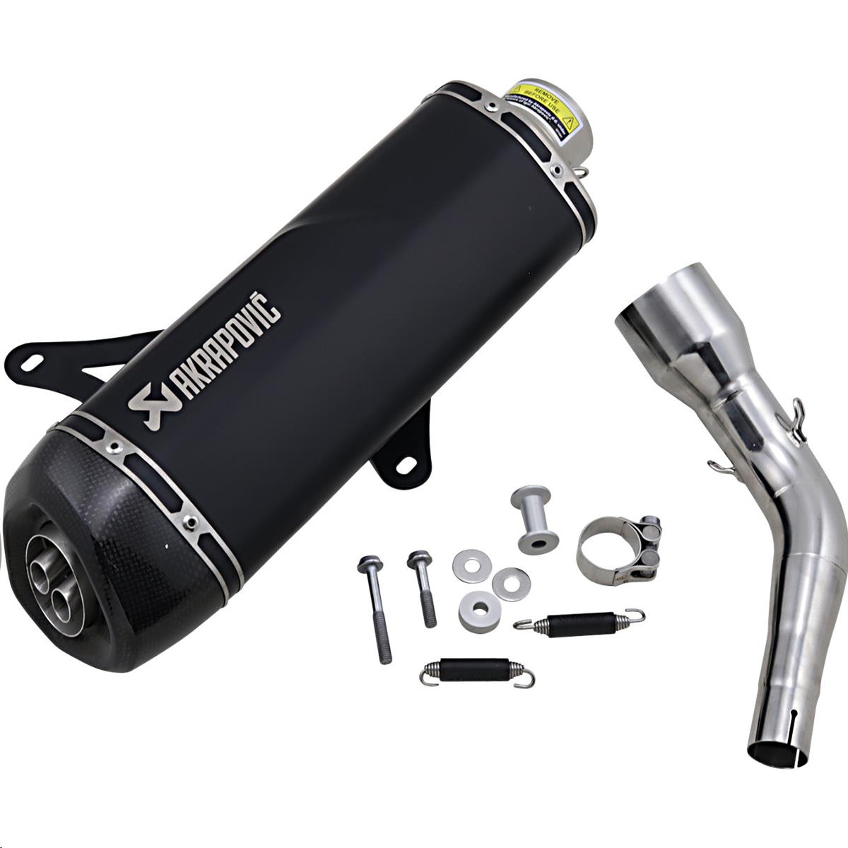 Slip-On Scooter - Black Stainless Muffler