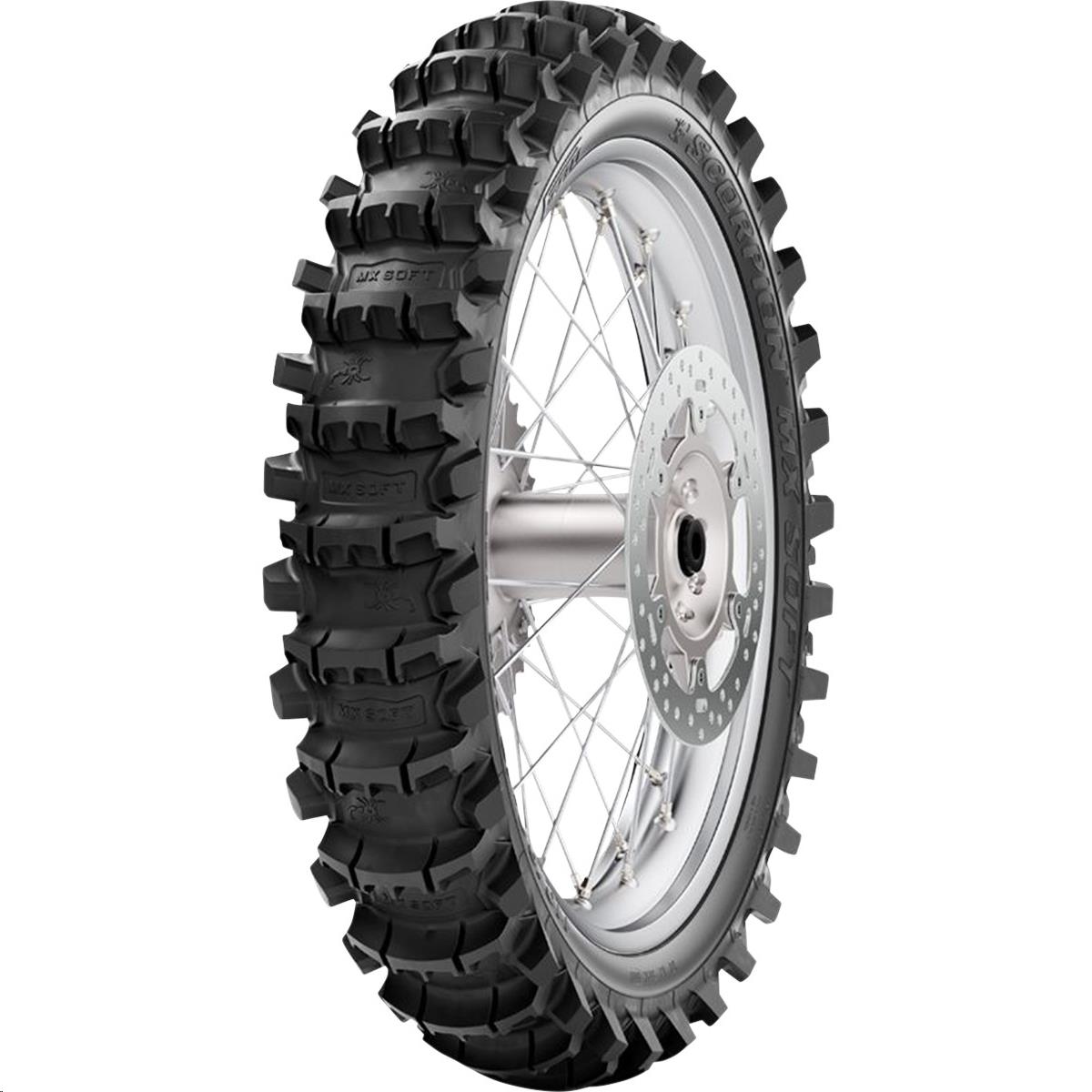 Scorpion MX Soft Rear Tire - 80/100-12