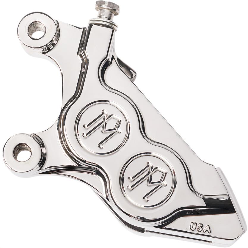 Four-Piston Front Left Brake Caliper for 300MM Rotor - Chrome