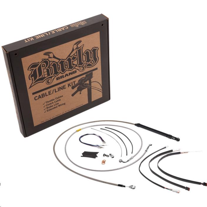 Handlebar Cable/Line Install Kits - Stainless Steel