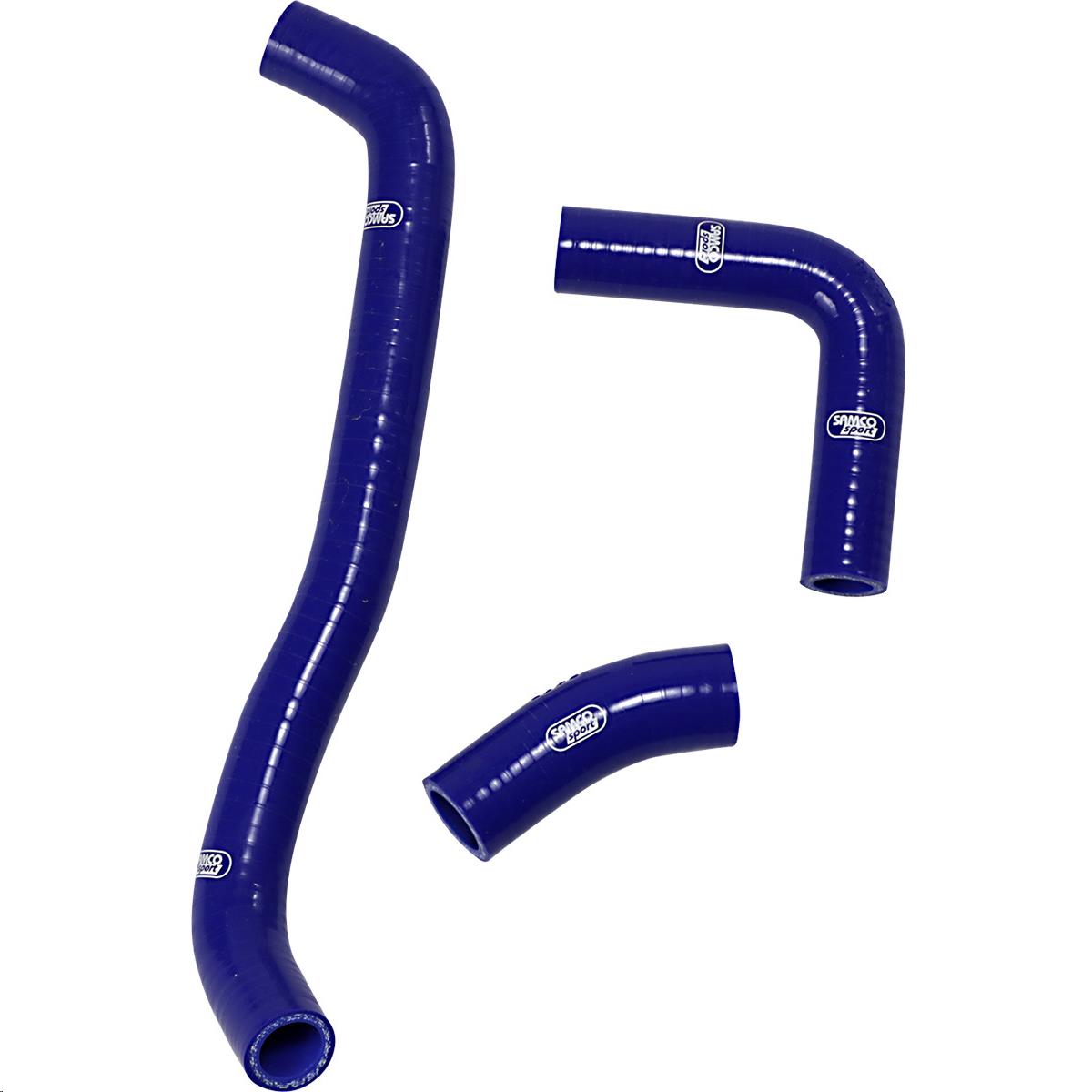 Race Fit Radiator Hose Kit without Clamps - 6 - Blue