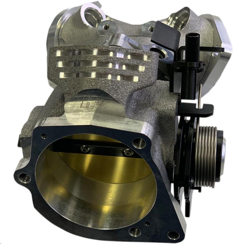Maxflow 58mm Throttle Body - 1.800in. Intake Runner - Natural Finish