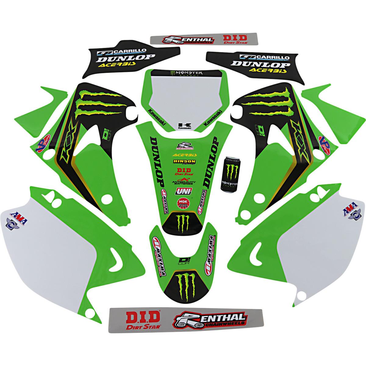 2020 Monster Energy Kawasaki Complete Graphics Kit