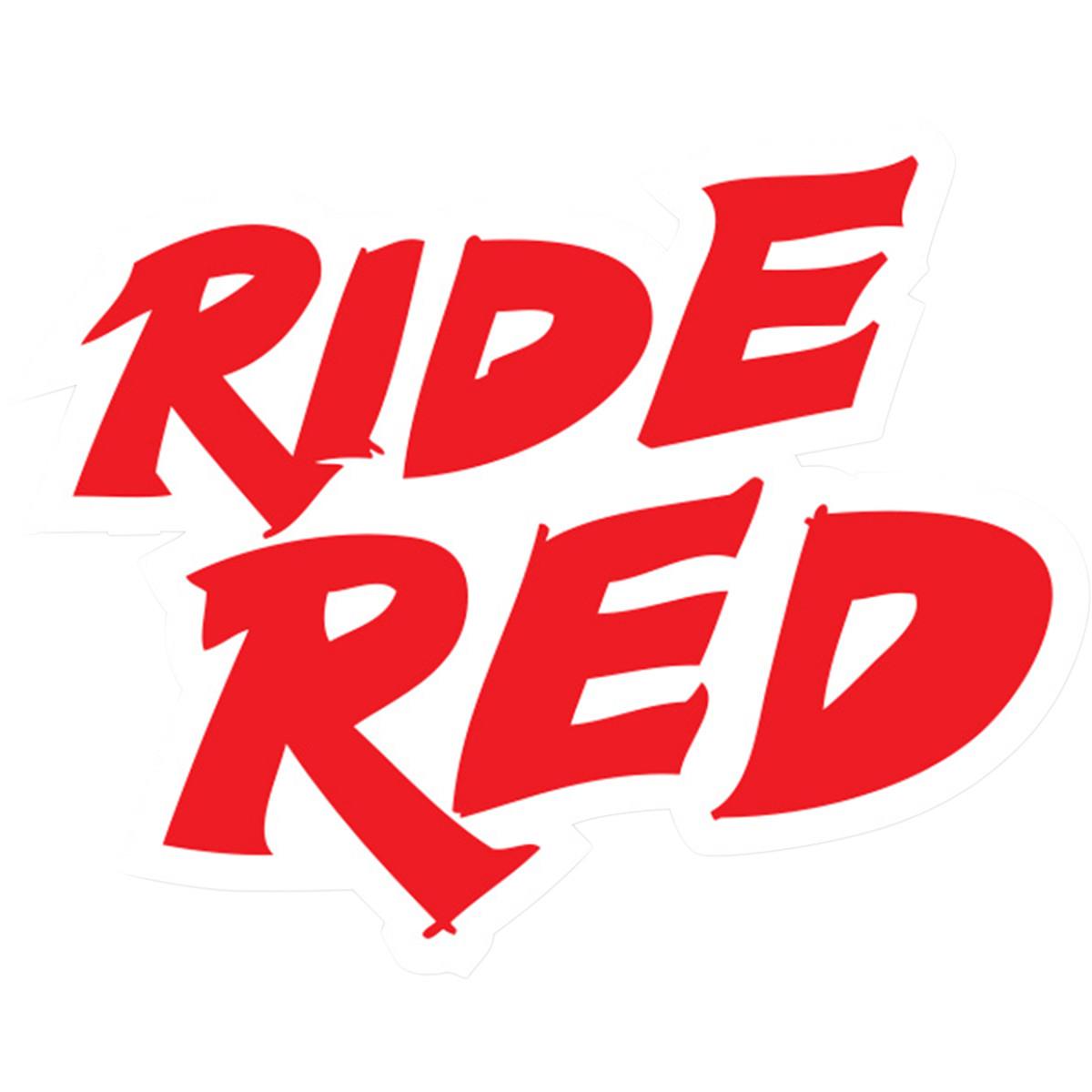 Honda Ride Red OEM Decal - 24in.