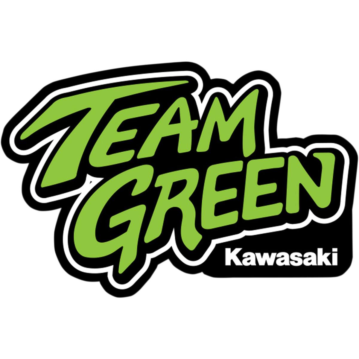 Kawasaki Team Green OEM Decal - 4in.