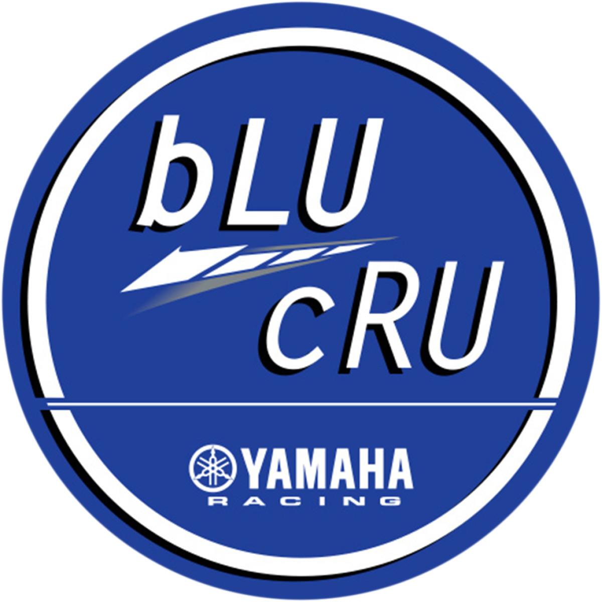 Yamaha Blu Cru OEM Decal - 12in.