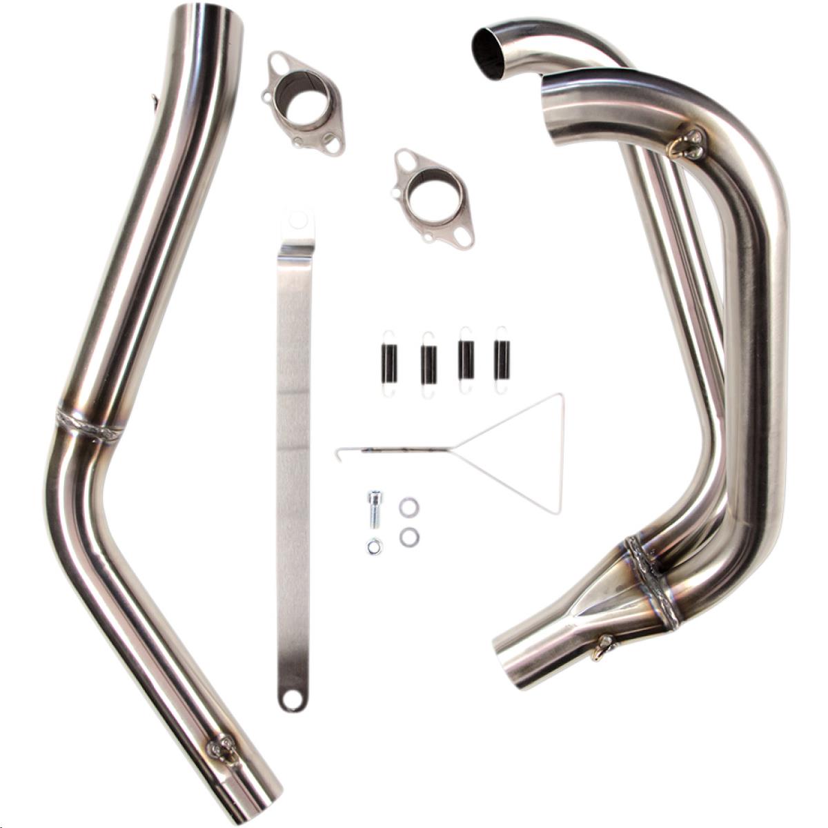 Exhaust Headpipe - Megaphone Muffler Type