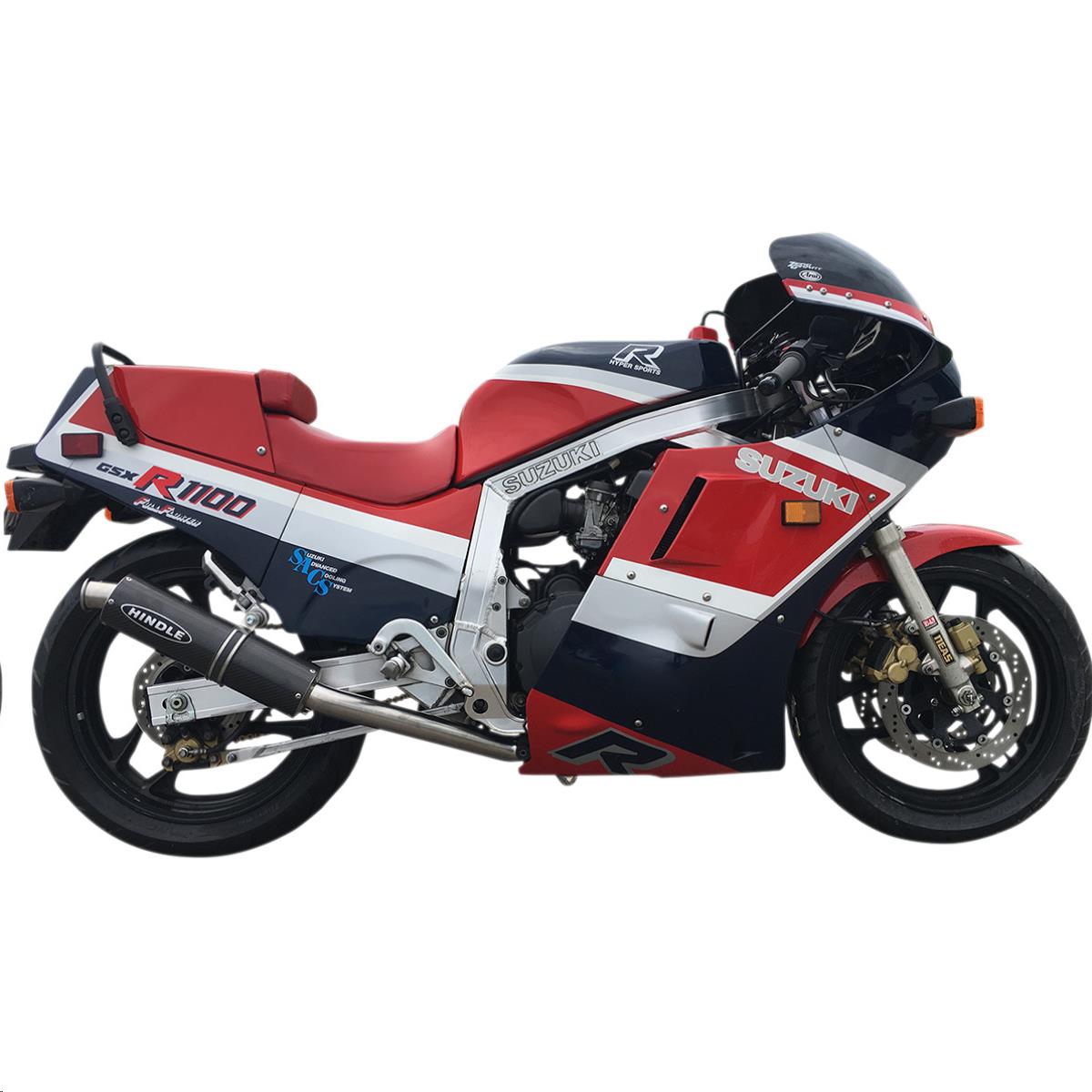 Stealth Muffler - 14in. Round - Carbon Fiber