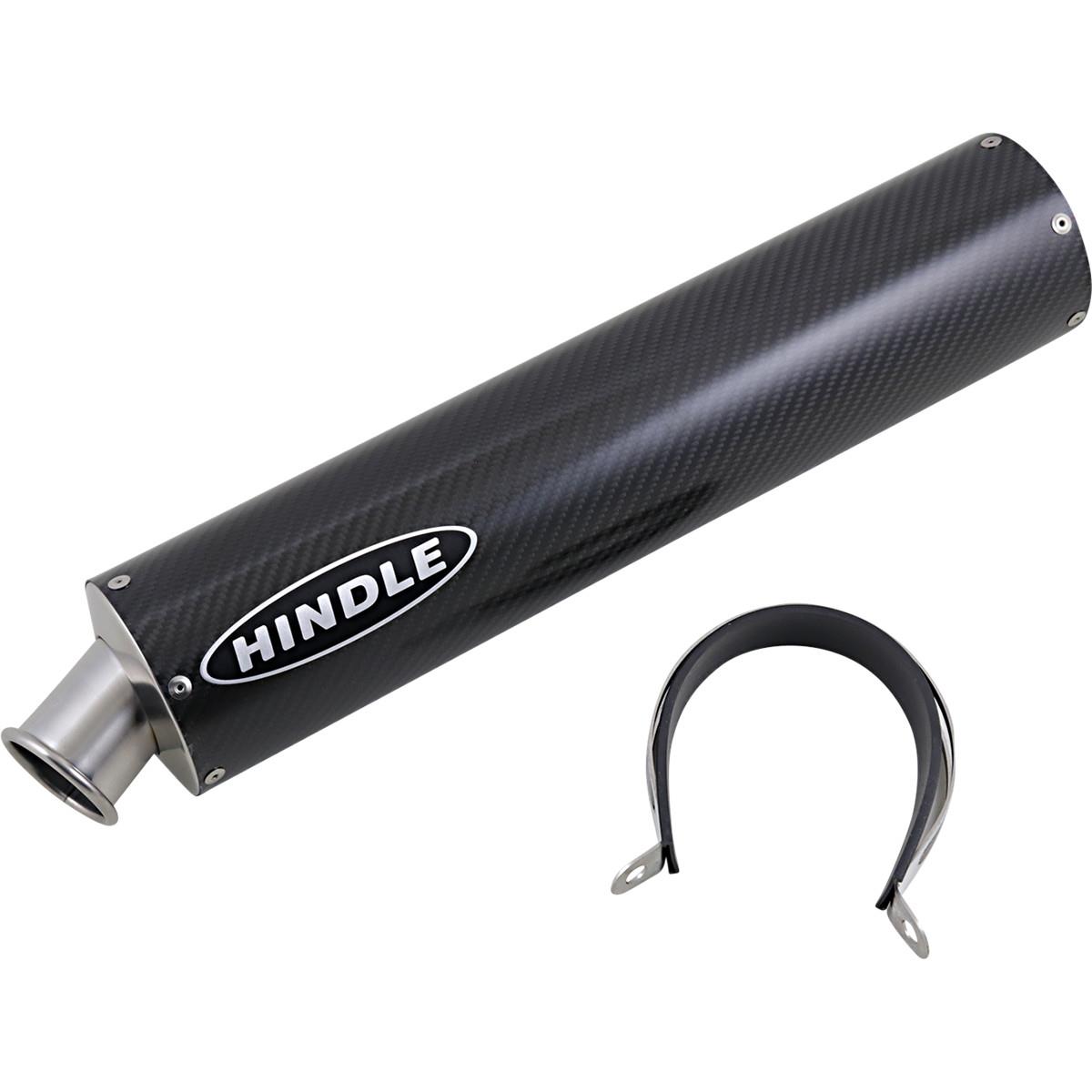 Stealth Muffler - 18in. Round - Carbon Fiber