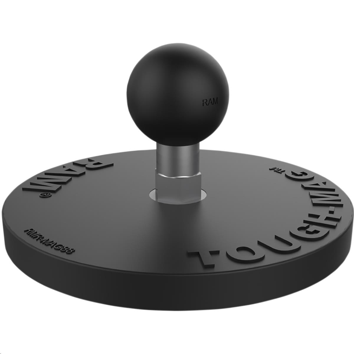 Ram Tough-Mag Magnetic Base Accomodates 88mm - B 1in. and C 1.5 Balls