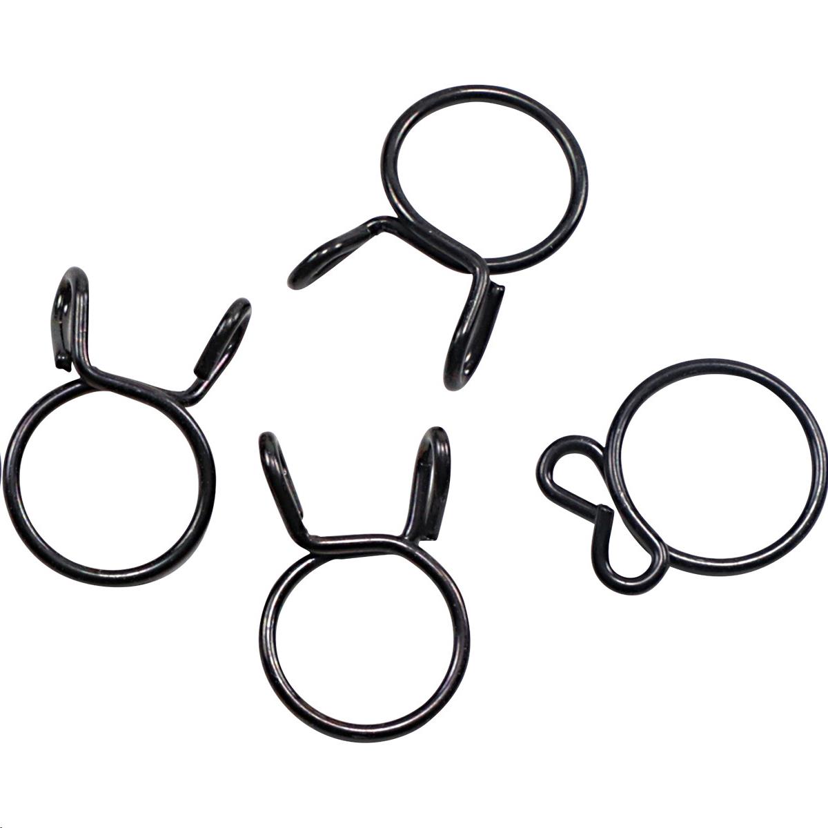 Hose Clamp Refill Kit - 15.2mm Wire - Black