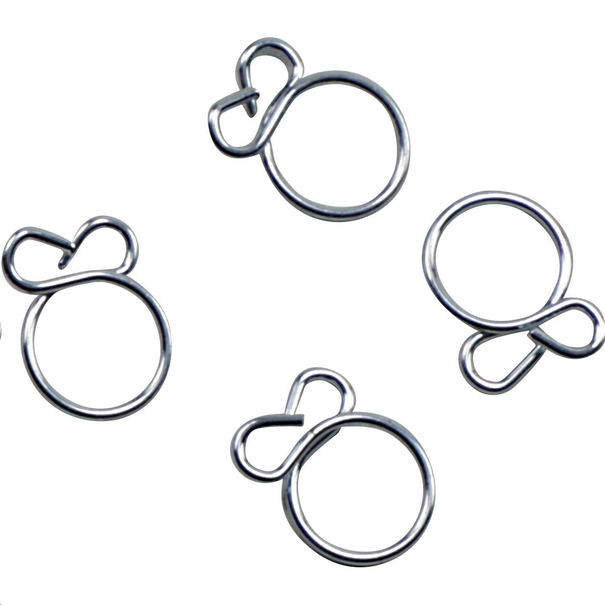Hose Clamp Refill Kit - 7.6mm Wire - Silver