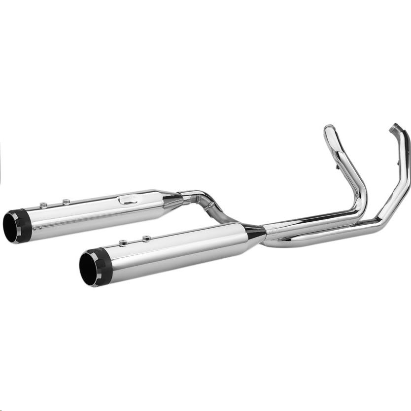 El Dorado Dual Exhaust System - Chrome with Thruster End Caps