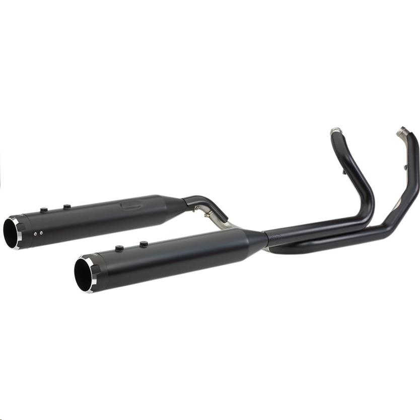 El Dorado Dual Exhaust System - Black with Thruster End Caps