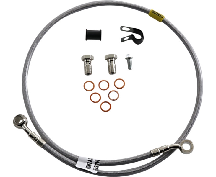 Stainless Steel Front Hydraulic Brake Line Kit