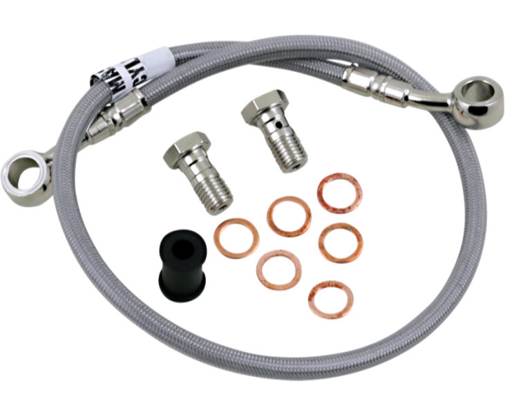 Stainless Steel Rear Hydraulic Brake Line Kit